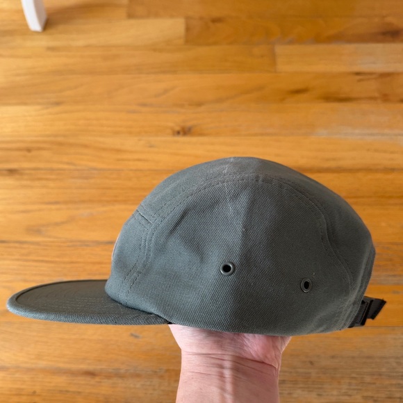 NWT Carhartt WIP Work In Progress Line Backley Cap in Grey Green FLAW - Picture 12 of 13